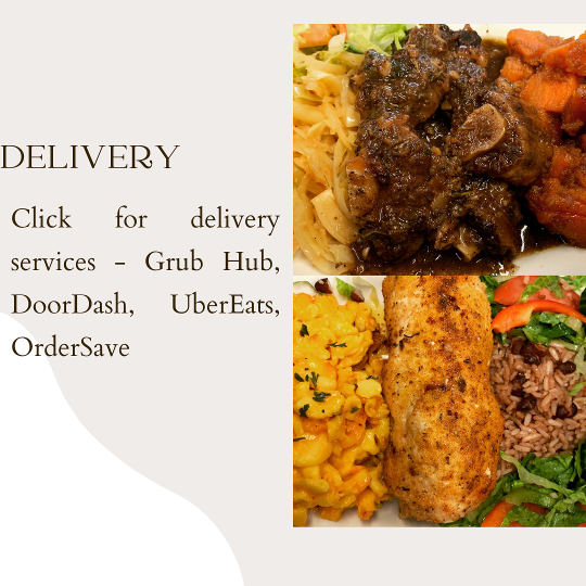 Order delivery. Picture of oxtail and Chicken Stuffed with crabmeat